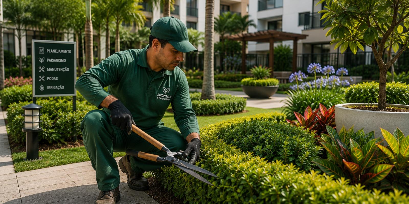 Serviços de Jardinagem e Paisagismo para condomínios