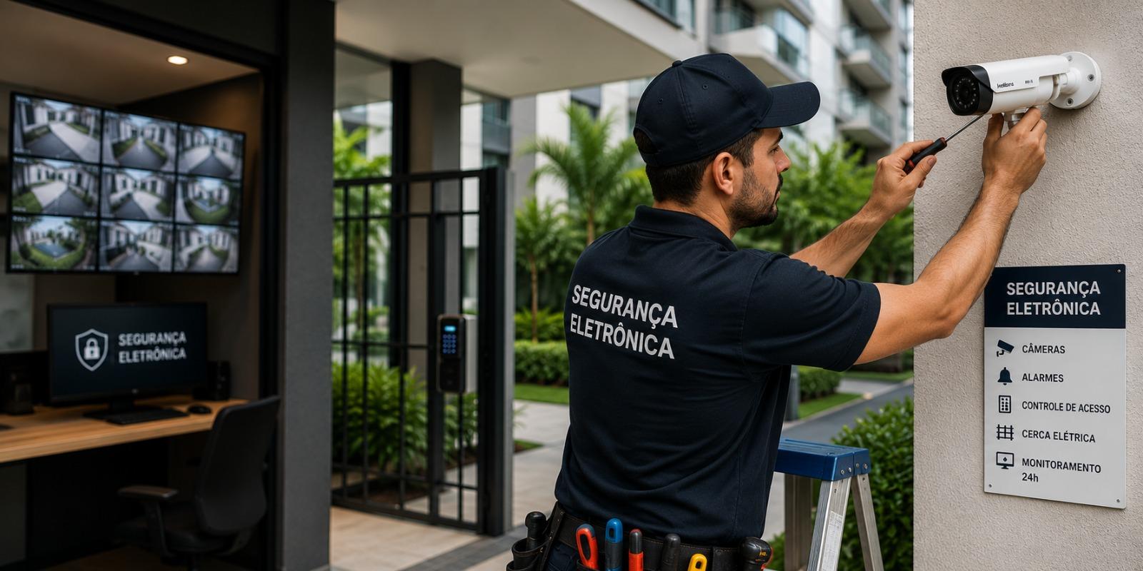 Serviços de Segurança Eletrônica para condomínios